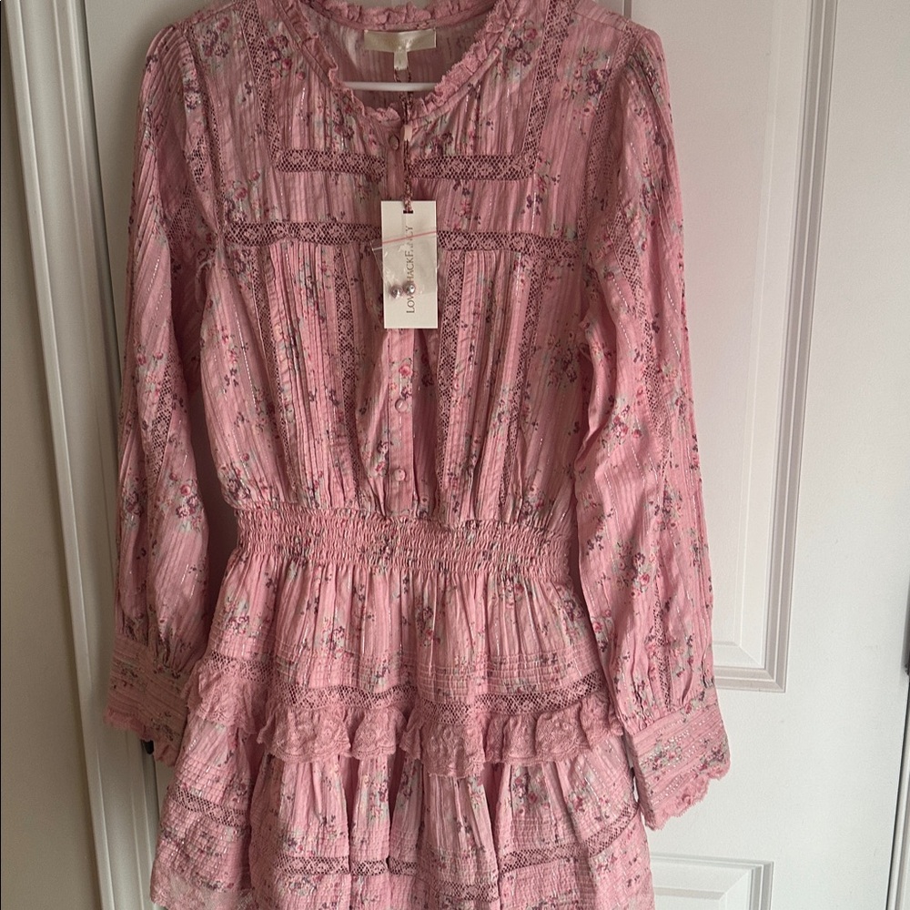 LoveShackFancy Pink Long Sleeve Dress
LoveShackFancy
Quinty Dress - Picture 9 of 14